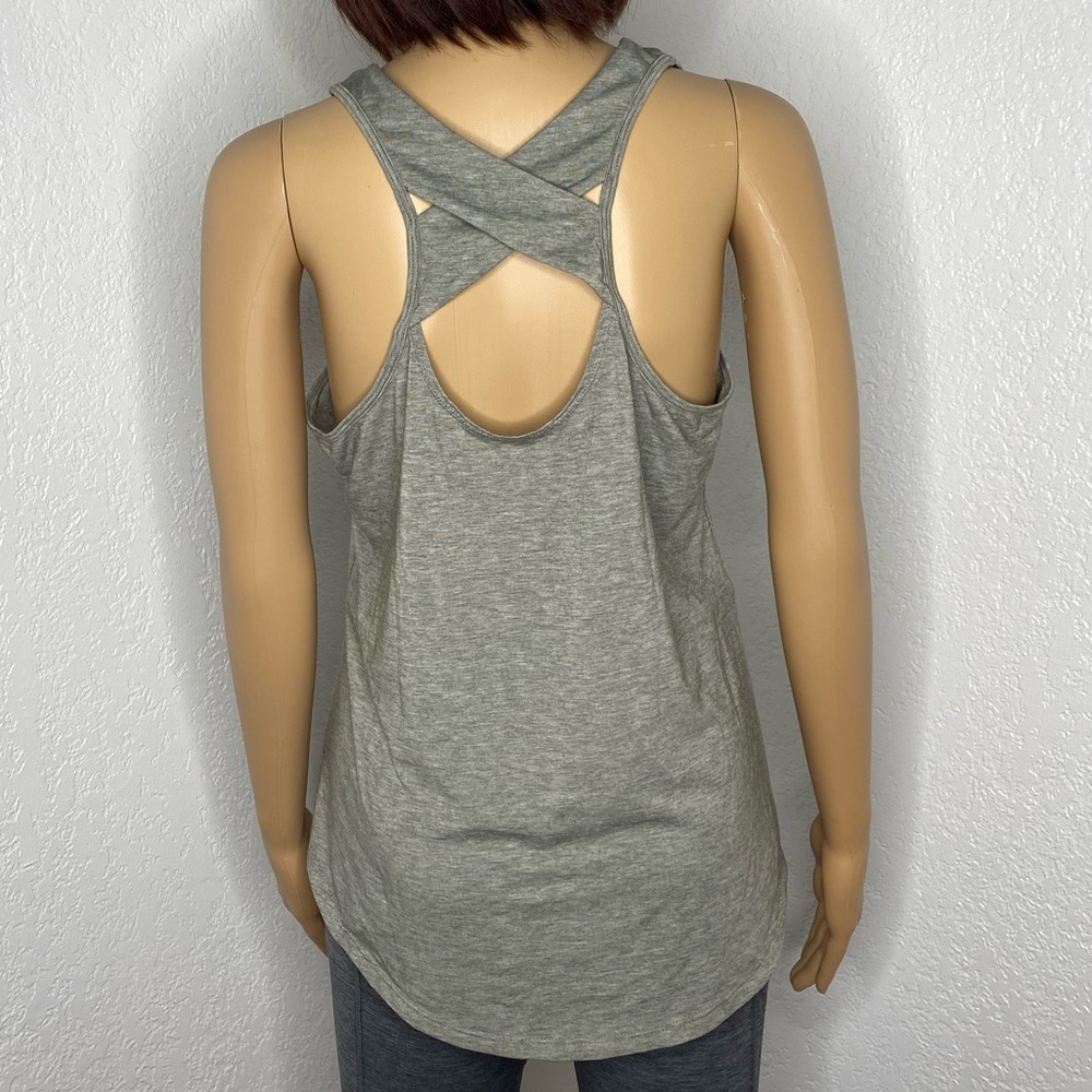 Athleta Yogini Tank Top Women’s Size M Gray EUC